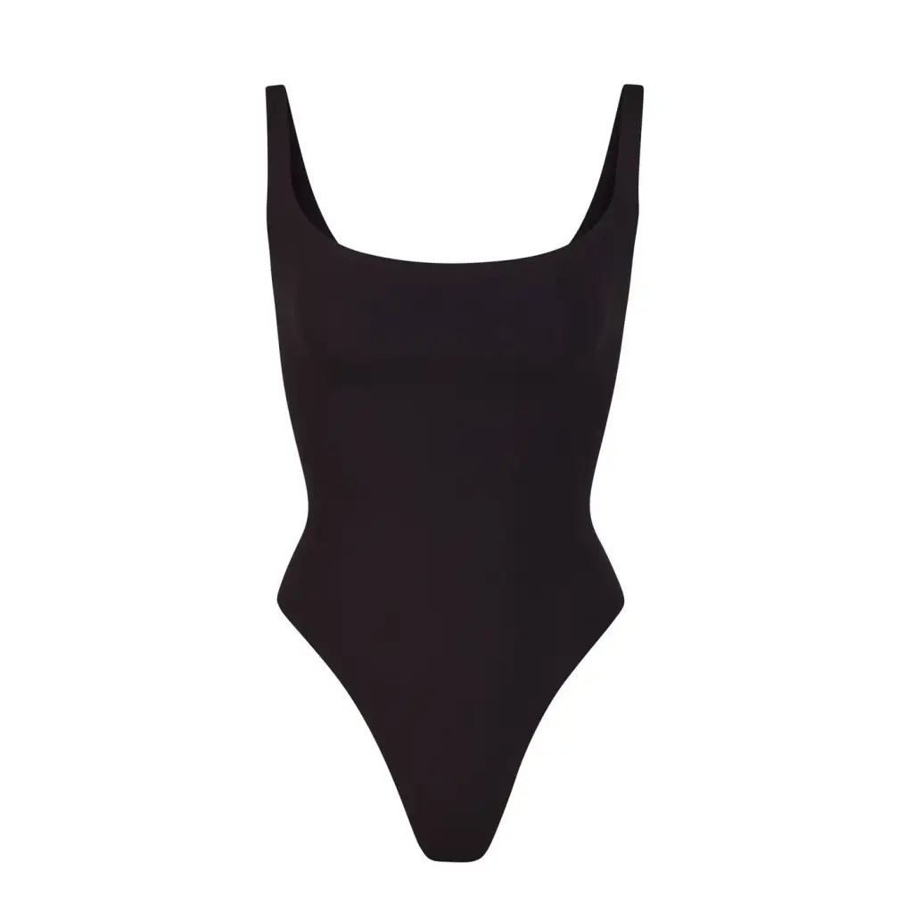 Pure Color Tight Corset Jumpsuit Vest Women's Slim Fit Slimming Inner Bottoming Top Sling - Black