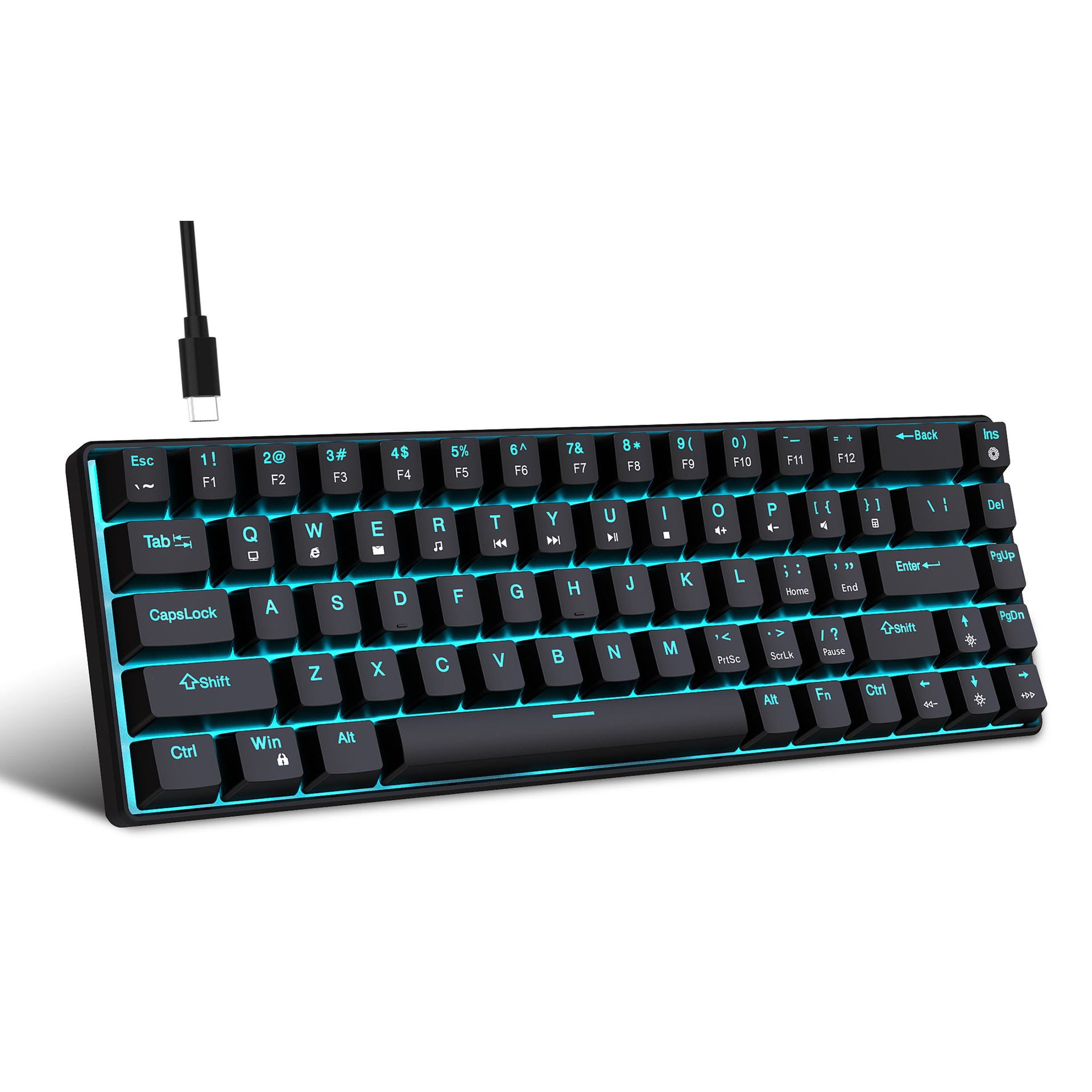 Title 9, Mechanical Gaming Keyboard Double Injection Key...