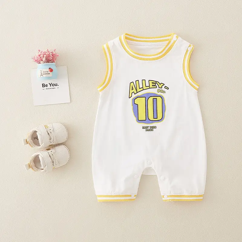 Baby Vest Romper Summer Thin Sleeveless Style