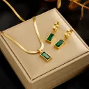 Necklace And Earrings Suite