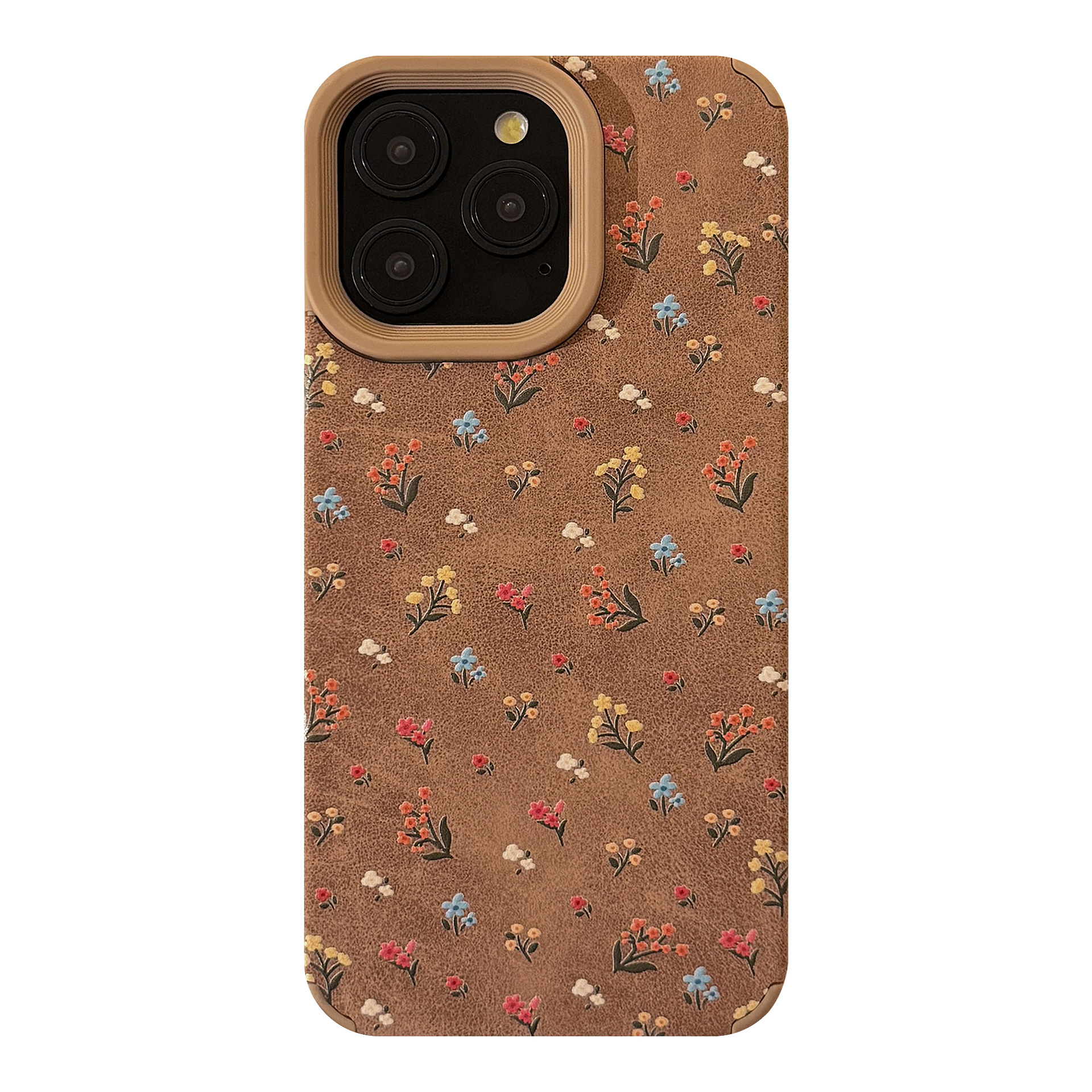 Soft Delicate Floral Phone Case With A Retro Autumnwinter Artistic Vibe