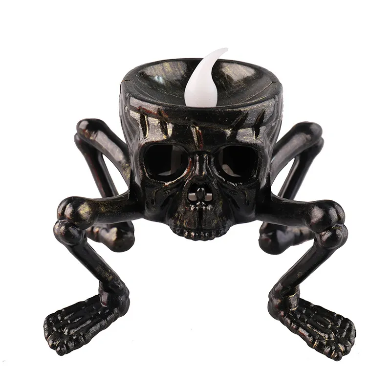 Halloween Skull Hand Lantern Atmosphere Decoration Props Skull Foot Night Lantern Halloween Candle Lantern – image 7