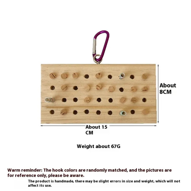 Parrot Toys Training Decompression Hanging Solid Wood Keyboard Toy Bagged Simulation Keyboard Toy - Shop at LoveMi