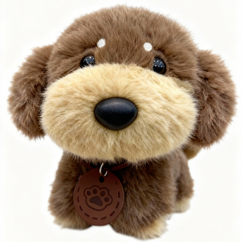 Cute Squeezeable Little Animals Calico Cat And Dachshund Doll