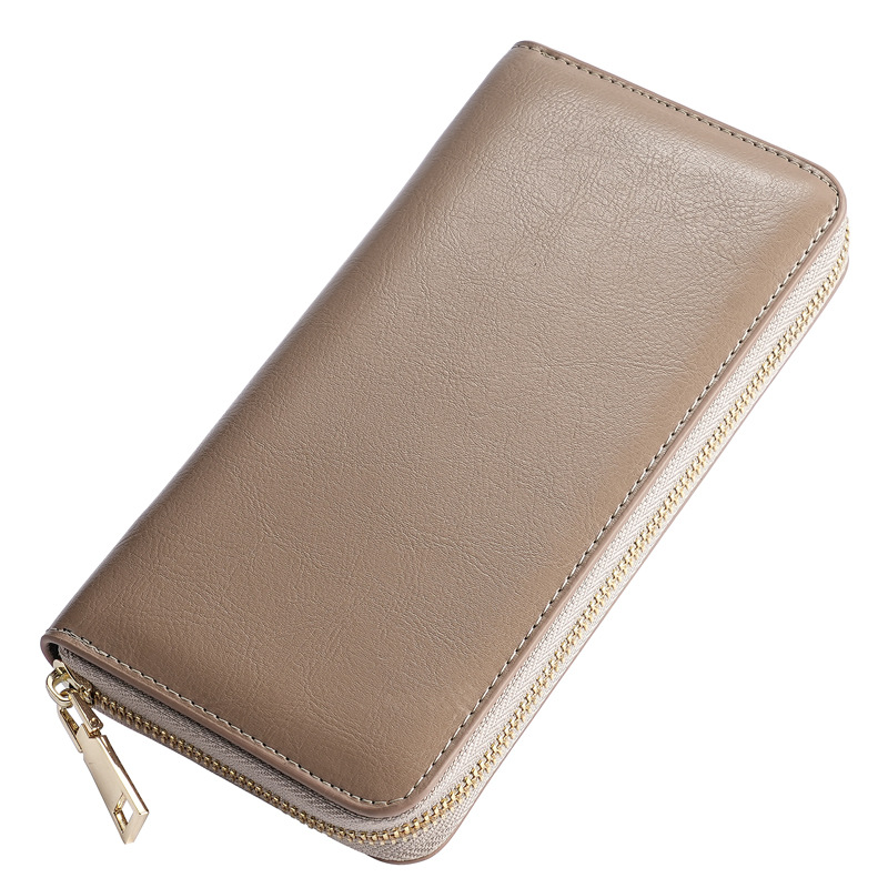 Womens Fashionable High-Capacity Zipper Wallet, picture 8 of 12