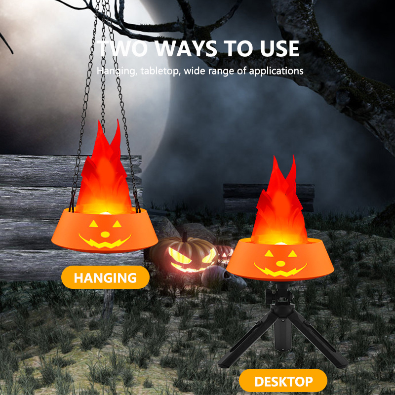 Flame Lamp Electronic Brazier Lamp Glowing Night Lights