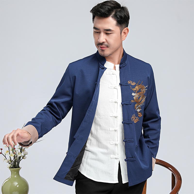 Men's Jacket Youth Slim Jacket Embroidery