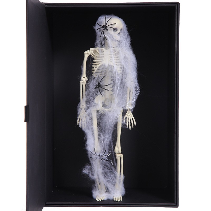 Human Skeleton Gauze Spider