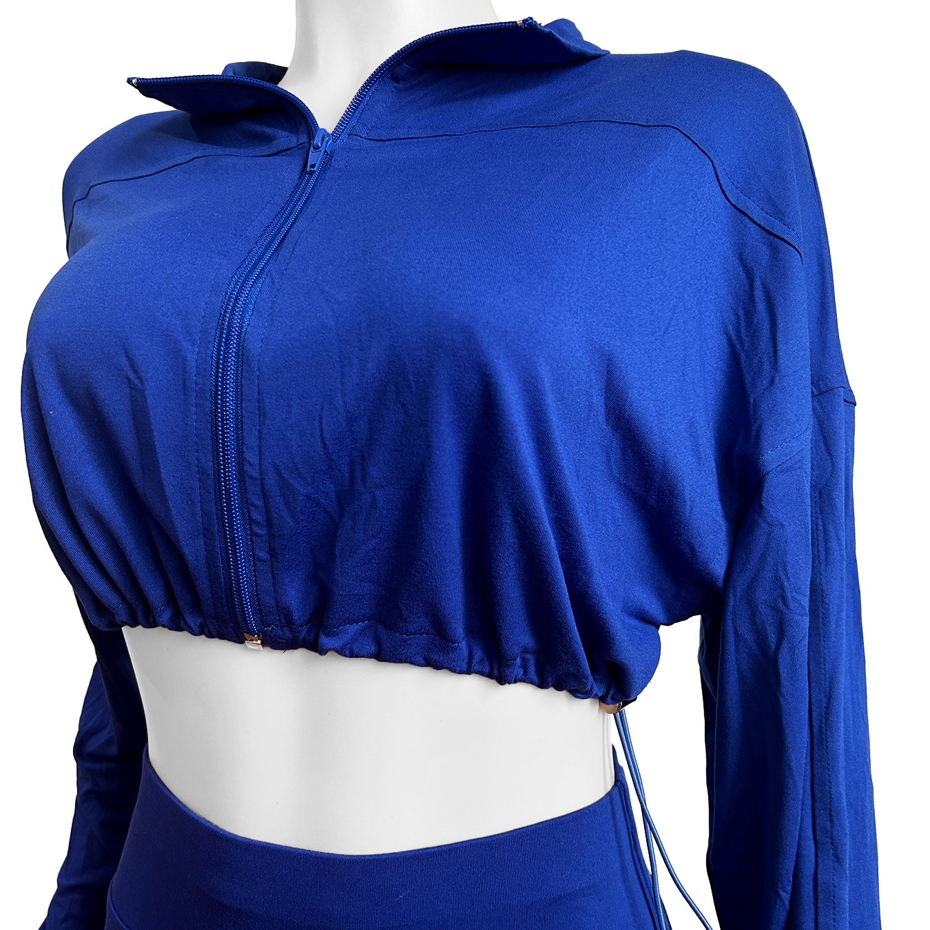 European And American-style Sexy Drawstring Waist Cinching Midriff-baring Tight... 5