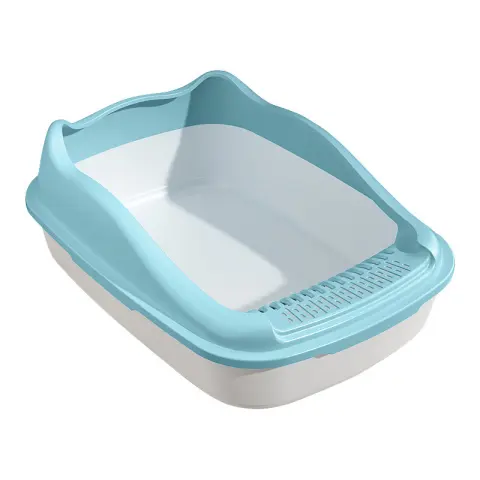 Litter Box Oversized Semi-enclosed Cat Toilet Anti-splash Cat Poop