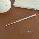 Spiral Short Silver