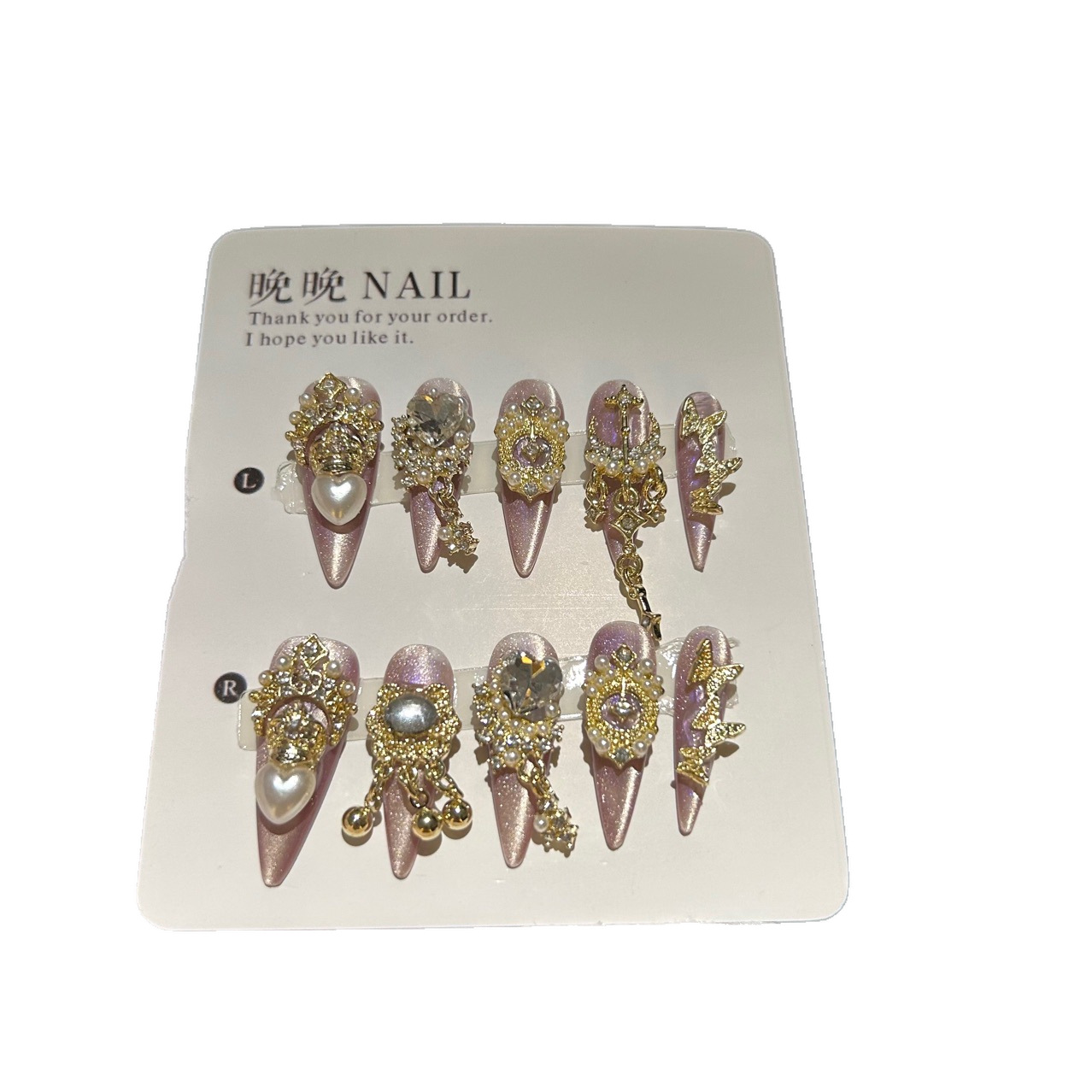 Heavy-duty French Cat-eye Handcrafted Luxury Wearable Patches