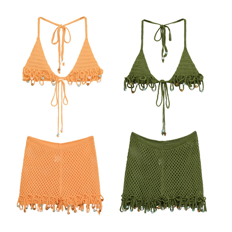 Handmade Pearl Crocheted Top Camisole