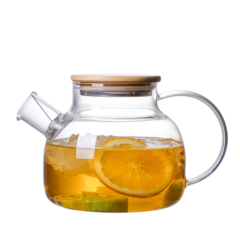 Cold Water Kettle With A Bamboo Lid Suitable For Heating Over An Open Flame Household Cold Water Flower Tea Pot 5