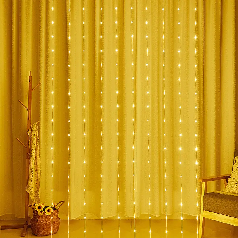 LED Flowing Water Waterfall Rubber-covered Wire Lighting