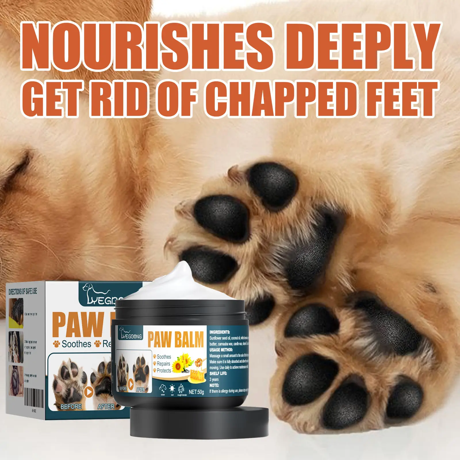 Cat Dog Foot Pad
