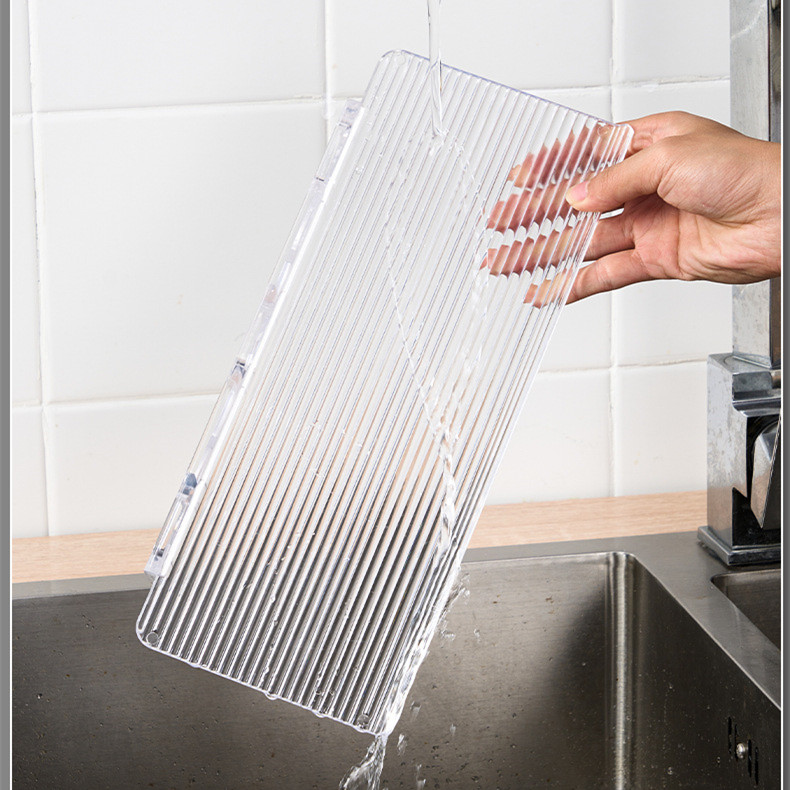 Transparent Light Luxury Punch-free Storage Rack - Image 6