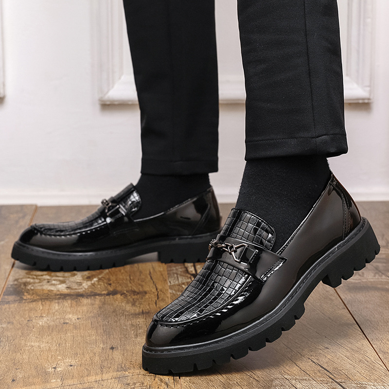 Fashionable Formal Business-casual Shoes Large-size Loafers