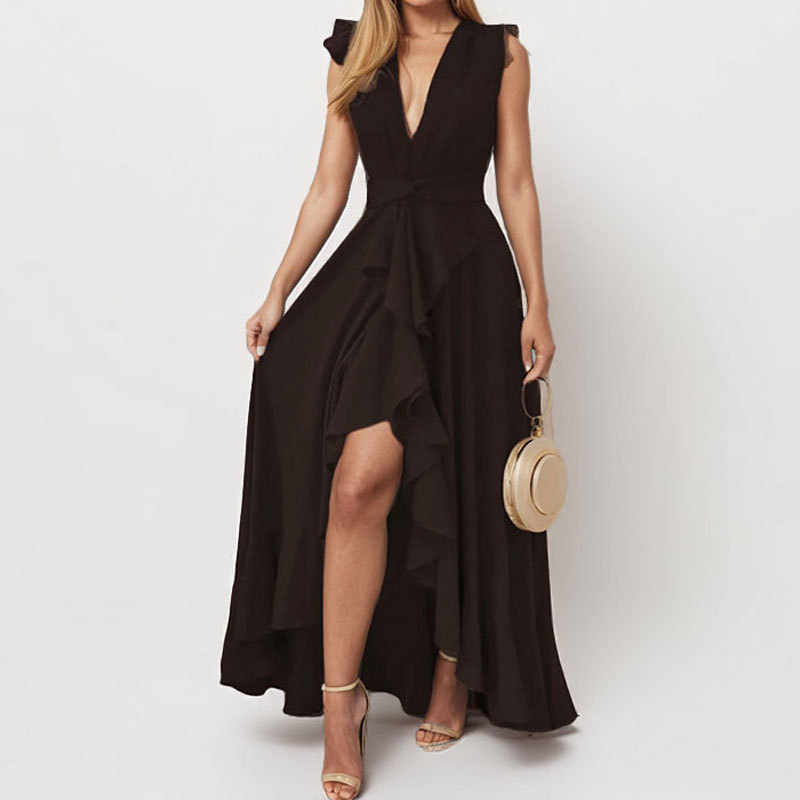 European And American Temperament Commute Design Sense Dress Women