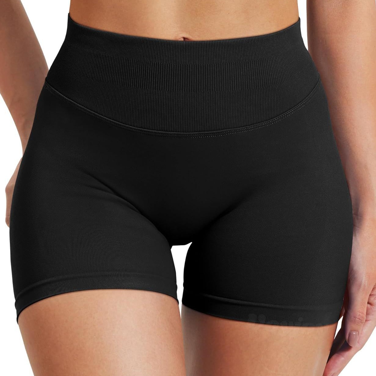 Tight-fitting Hip-lifting Workout Peach-colored Solid-color Shapewear