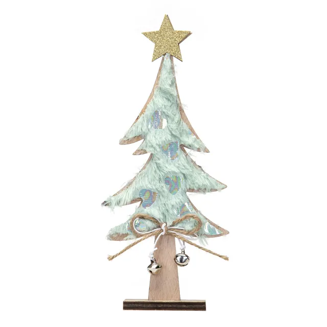 Decorative DIY Christmas Wooden Ornaments Green - Shop at LoveMi