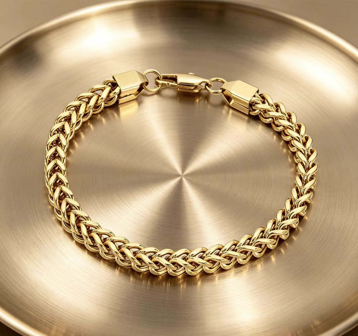 Cuban Link Chain on wrist
