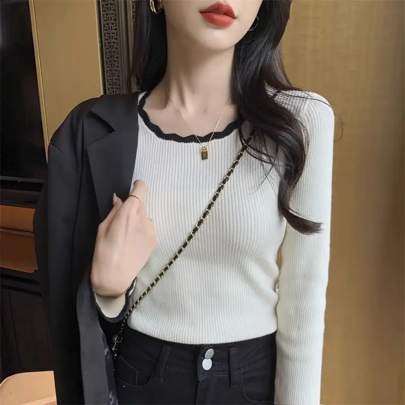Slim Fit Inner Wear Warm All-matching Sweater