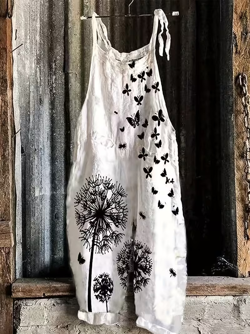 3D-printed Suspender Casual Pants Suspender Overalls 13