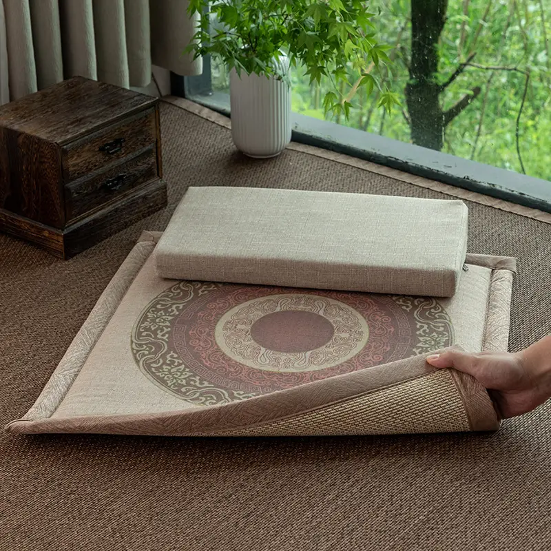 Double-sided Meditation Cushion With Extra Padding