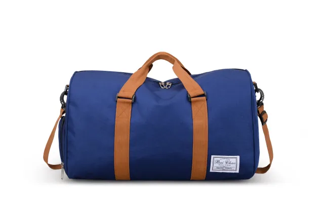 Travel Dry Wet Separation Large Capacity Sports Fitness Short Business Trip Handbag Blue - Shop at LoveMi
