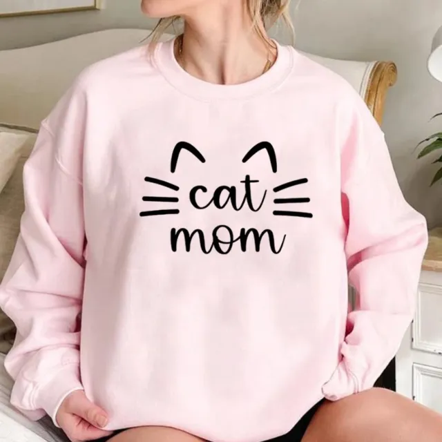 It's Just A Cat's Mother's Sweatshirt Pink - Shop at LoveMi
