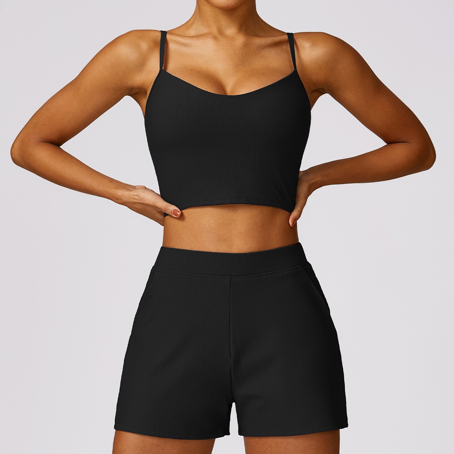 Vest Shorts Black