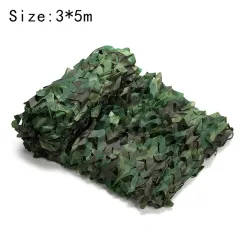 Single Layer Shading And Sun Protection Jungle Camouflage Net - 3X5M Jungle Fan Colour - View 1