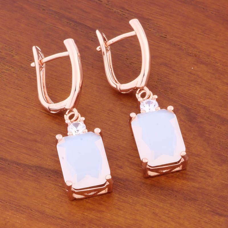 Stylish Vintage And Sophisticated Zircon Drop Earrings