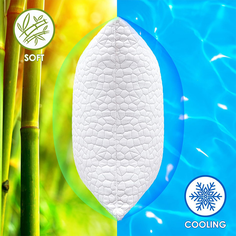 Bamboo Fiber Shredded Memory Foam Pillow