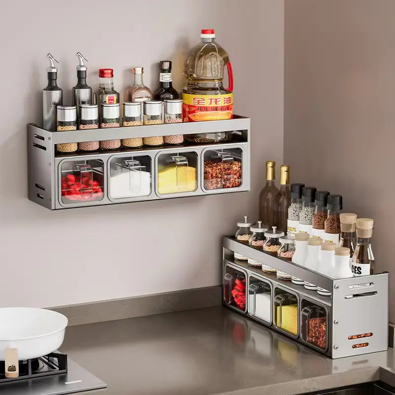 Household Fashion Kitchen Spice Storage Rack