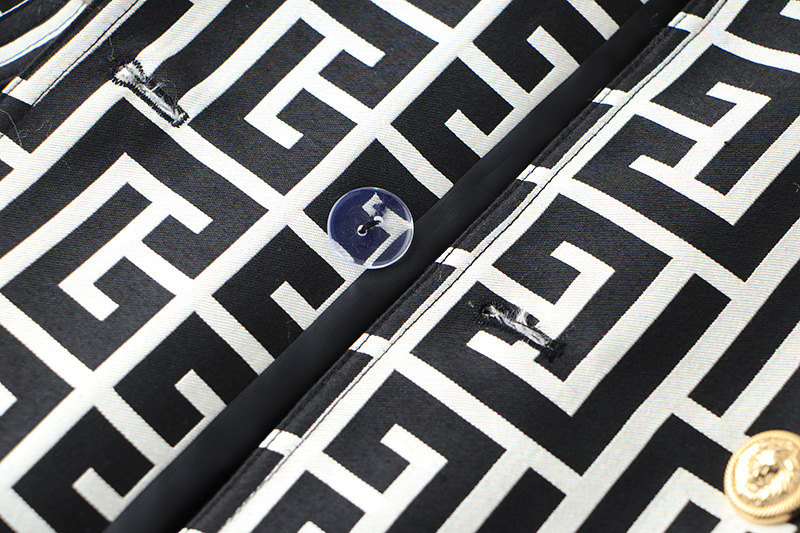 Loose Design Lace-up Spring And Autumn Heavy Industry Coat