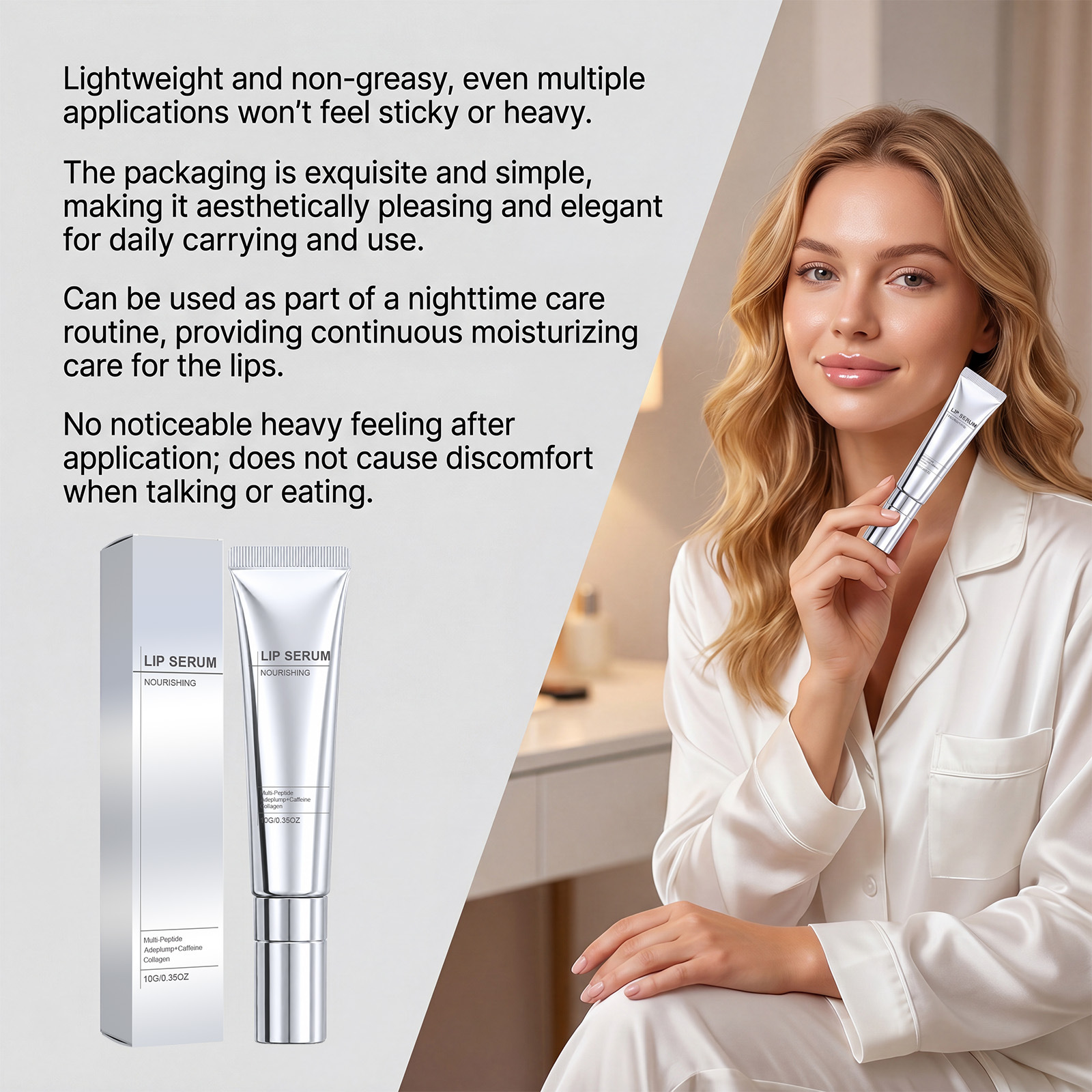 Soft Moisturizing And Lightweight Lip Care Serum — foto 6