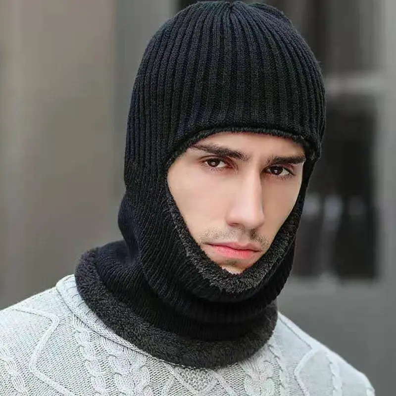 Winter Warm Unisex Dome Brimless Terry Neck