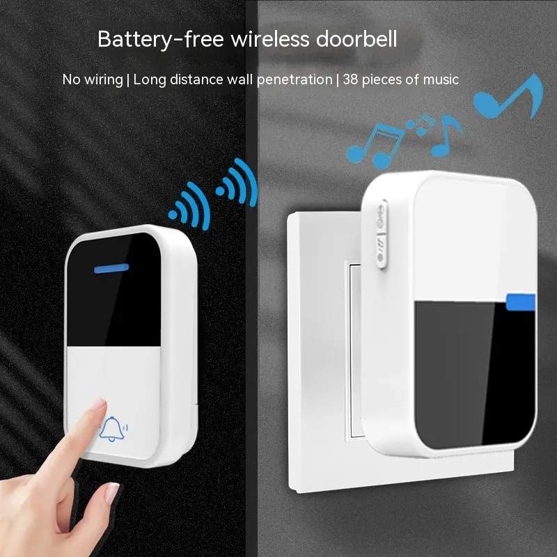 Self-generating Wireless Doorbell Home Long-distance