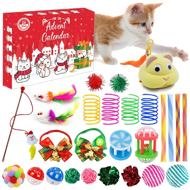 Christmas Dog Toy Gift Box Gift Bag