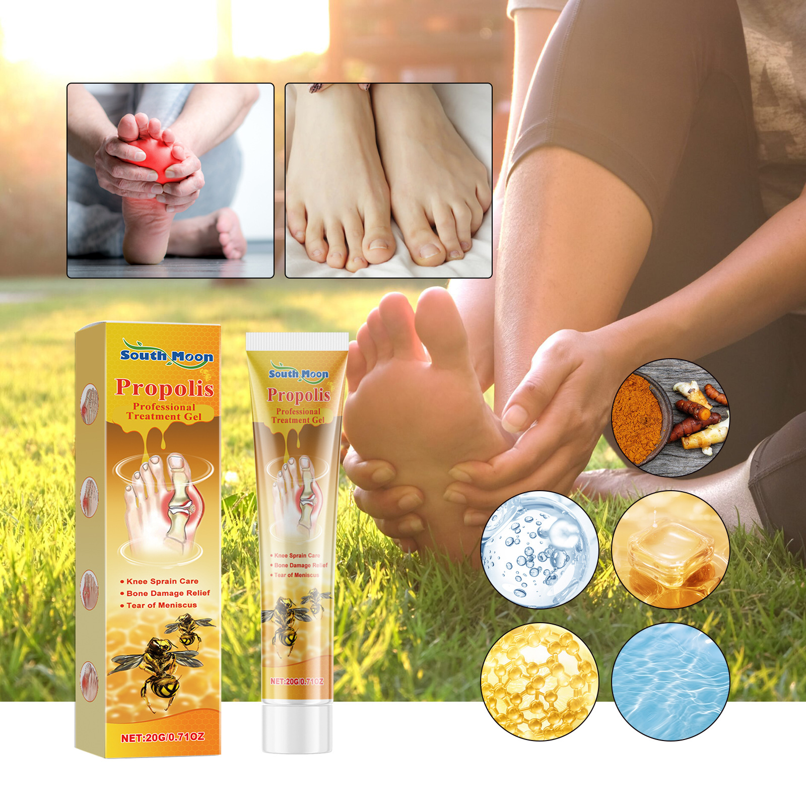 Joint Muscle And Knee Pain Relief Body Massage Balm