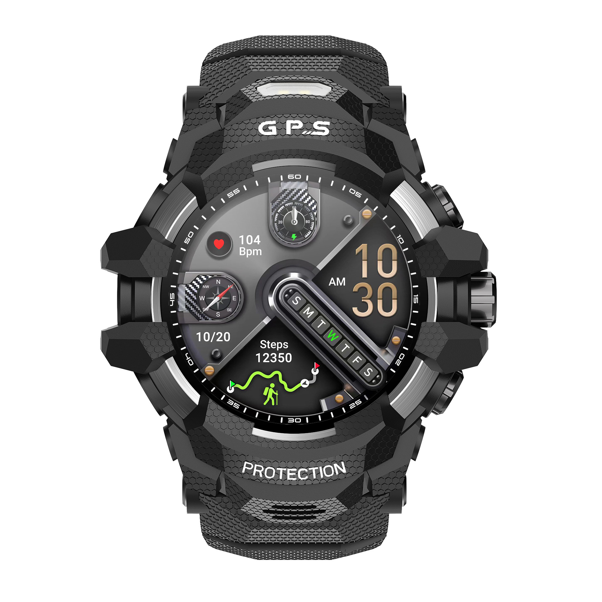 Outdoor Sport Smart Watch Bluetooth Calling 6