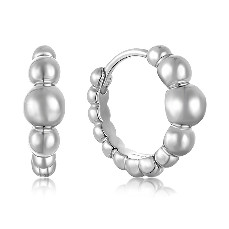Fashion Geometry Pattern Women's S925 Sterling Silver High Sense Ear Clip
