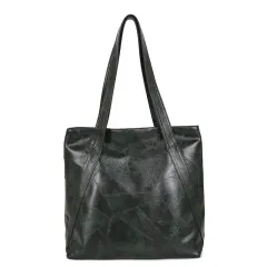 Large-capacity Tote Bag For Middle-aged Women - Black - View 1