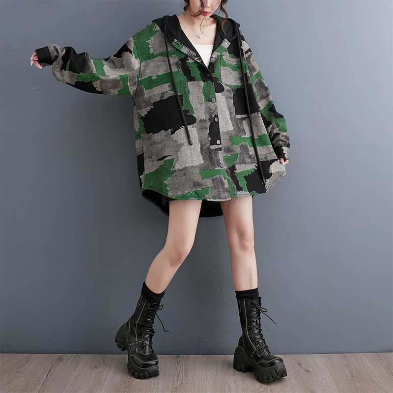Plus Size Loose Fashion Slimming Coat Women