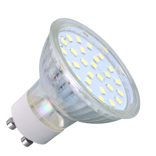 LED Crystal 3528 SMD Downlight Light Source 3W5W7W Bulb MR16 Glass 220V