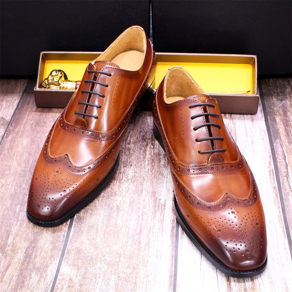 Title 2, Chaussures japonaises classiques en cuir pour h...