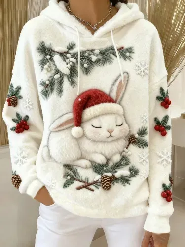 Womens Flannel Christmas Crew Neck Long Sleeve Top Flmwykjfs3413 3Xl - Shop at LoveMi