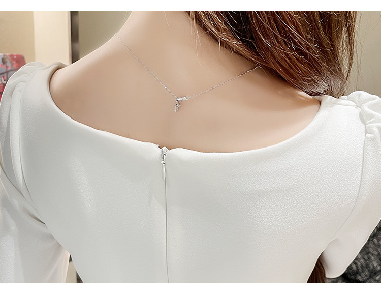 Women's Short-sleeved Slim-fit Sheath Dress